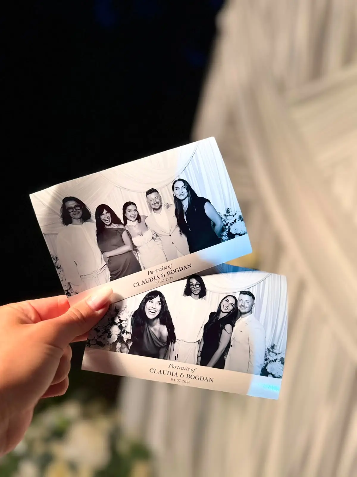 Fotografii imprimate instant la eveniment