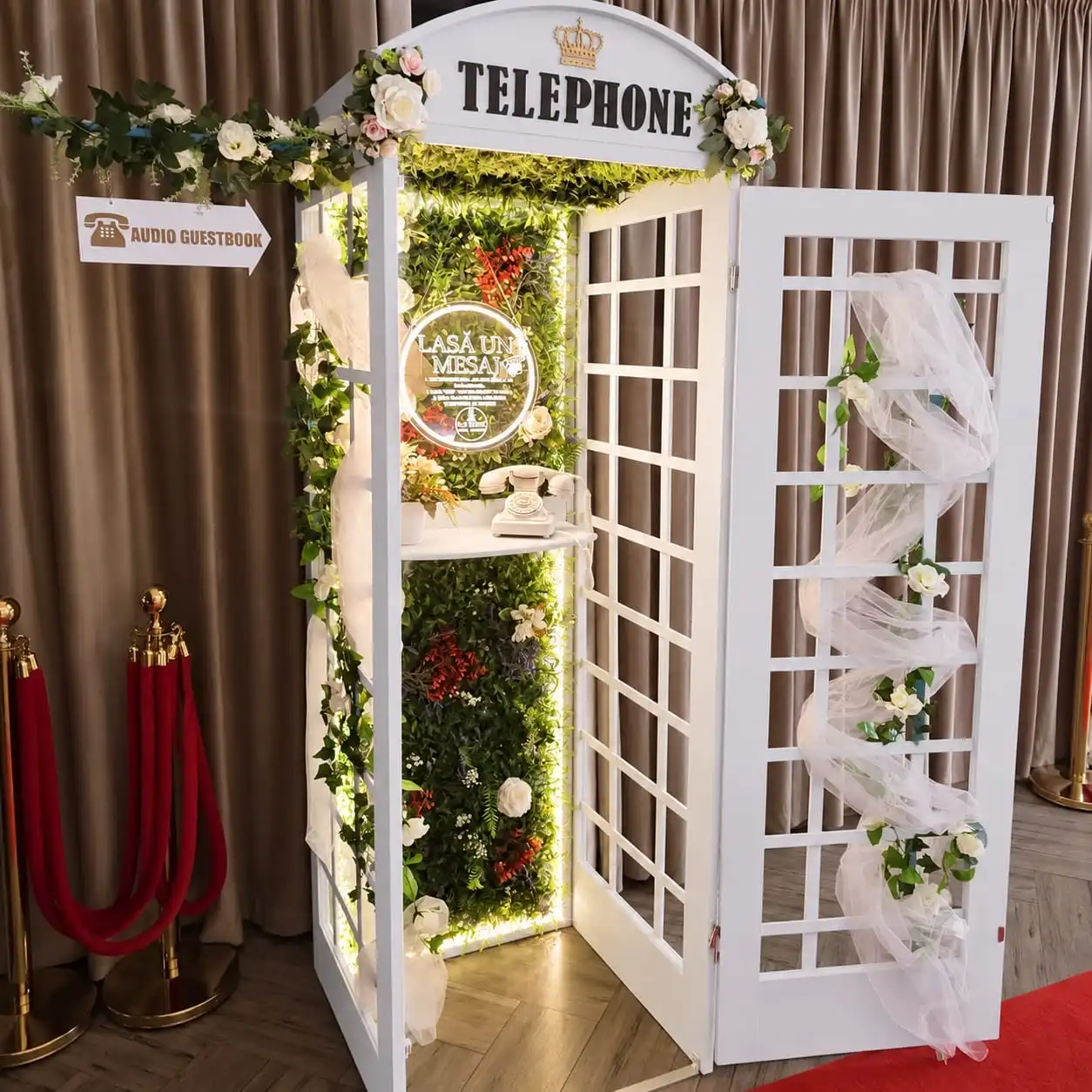 Cabina telefonica pentru evenimente PICBOOTH